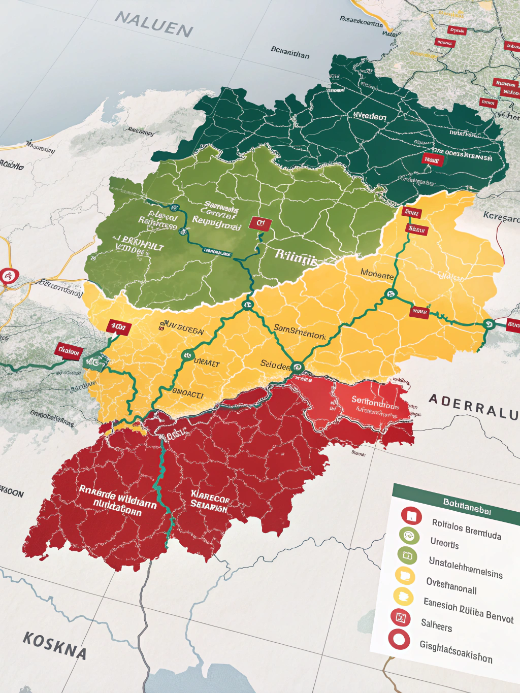 Österreichische Mautzonen-Karte